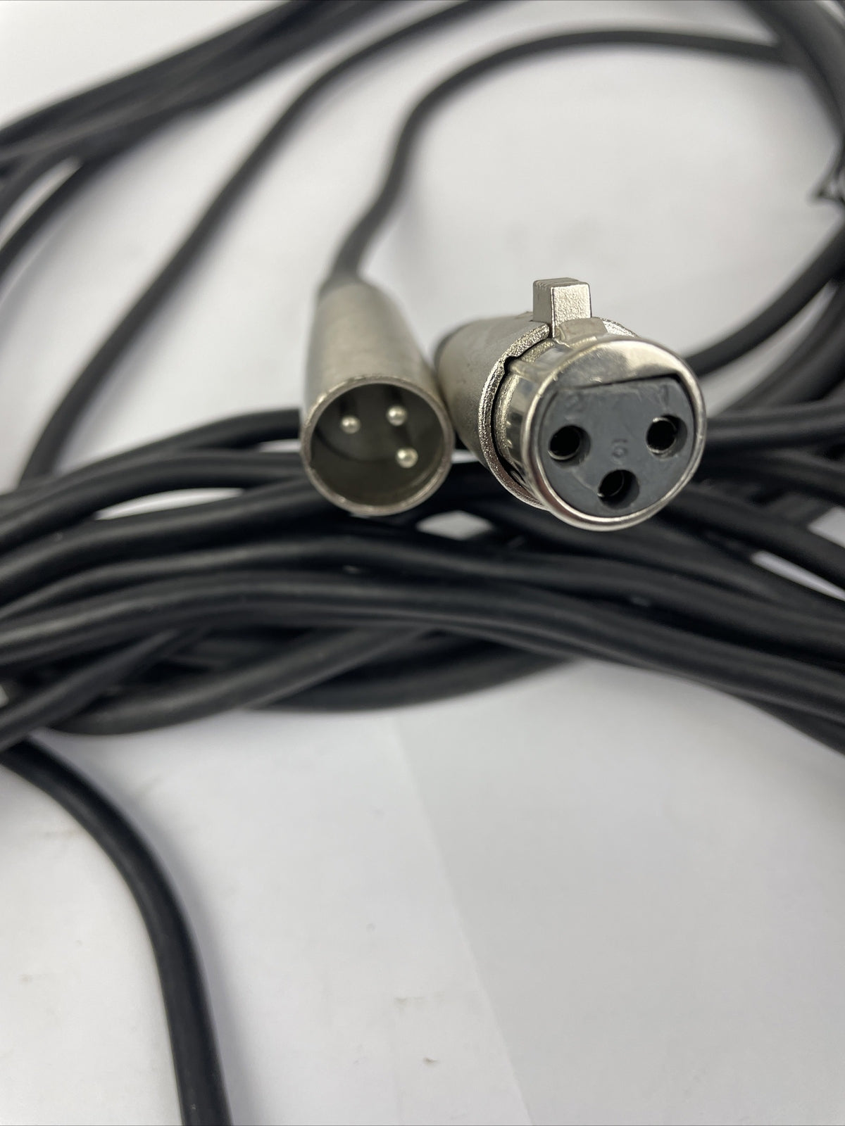 3 x  XLR Microphone Cable 3 Pin Male To Female 3-Pin Mic Audio Lead -  LOOK