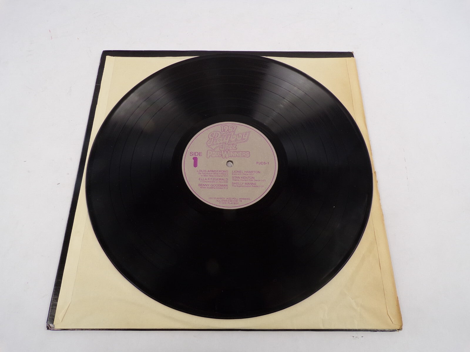 1957 Playboy Jazz Poll Winners All-Star Encore'78 Louis Armstrong Ella Fitzgerad