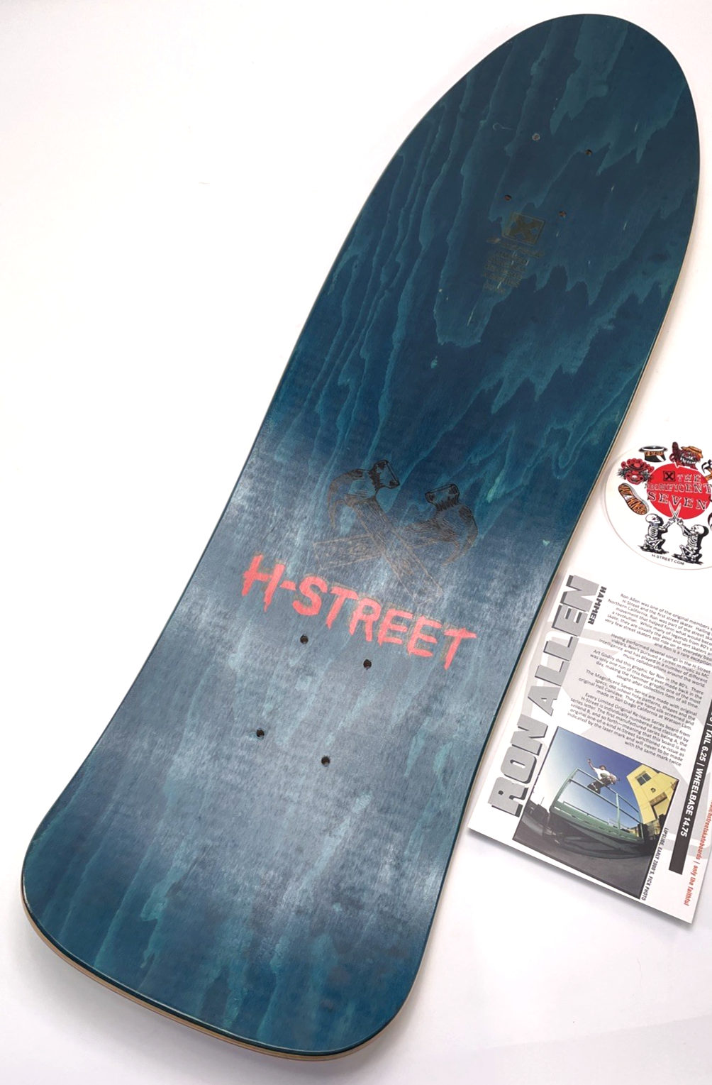 RON ALLEN "INSANE" RE-Issue Deck H-Street Skateboards Watson Laminates 08 / 166