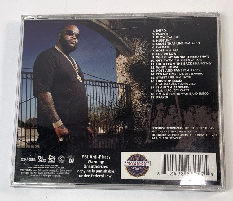 Rick Ross " Port Of Miami " Digital Audio CD 2006 DEF JAM 19 Tracks        #45