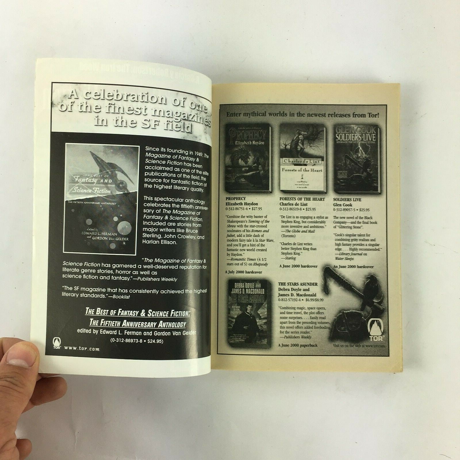 August Fantasy&Science Fiction Magazine Albert Cowdrey Jack Dann Jerry Oltion