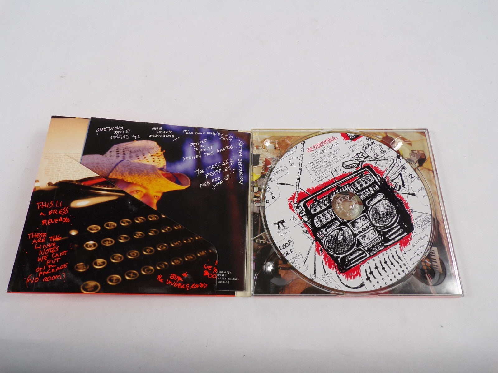 Street Core Joe Strummer& The Mescaleros Goma Girl Giet Down Moses Long CD#2