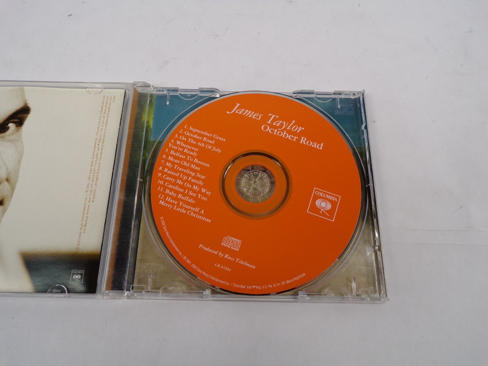 James Taylor October Road September Grass October Road On The 4Th Of July CD#30
