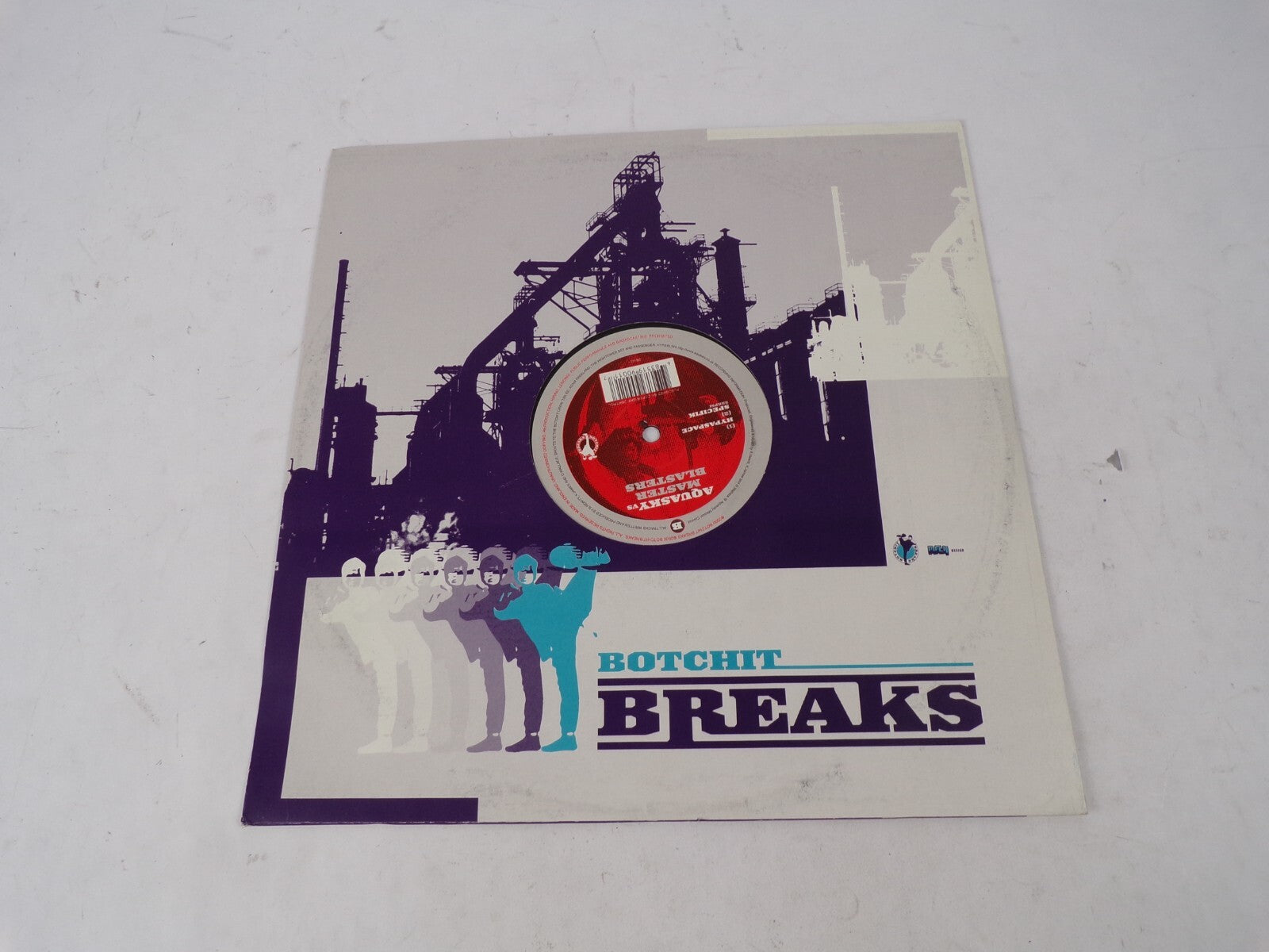 Aquasky vs Master Blasters Botchit Breaks Hypaspace Specifik Vinyl Record