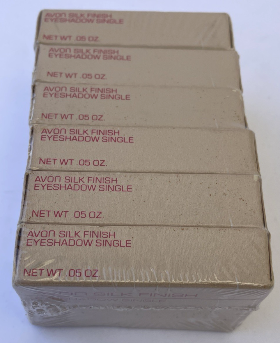 Lot of 5 x Vintage Avon Silk Finish Eyeshadow Singles .05 Oz LOOK