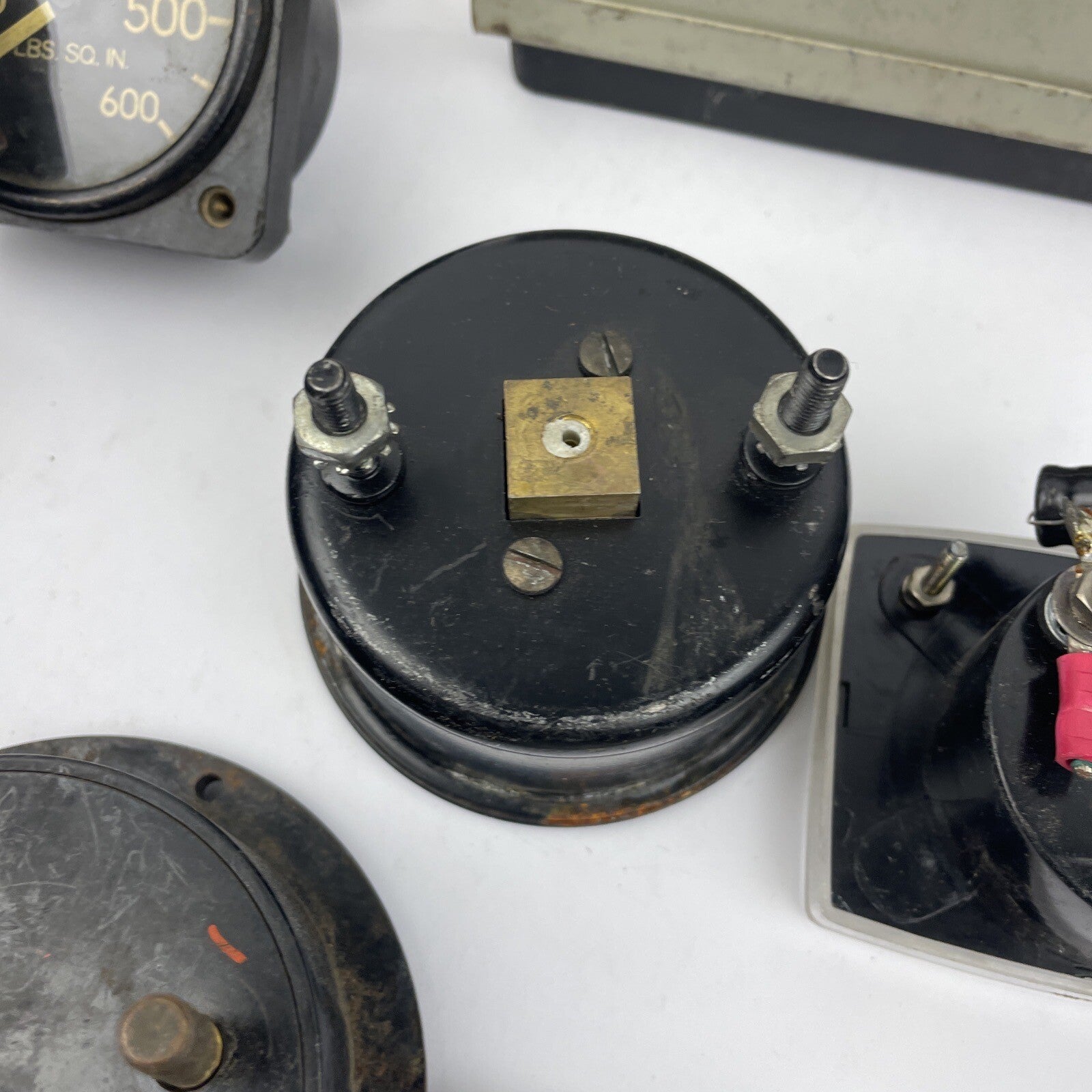 Vintage Lot Regulators and Gauges Meters Steampunk Industrial Simpson Motorola