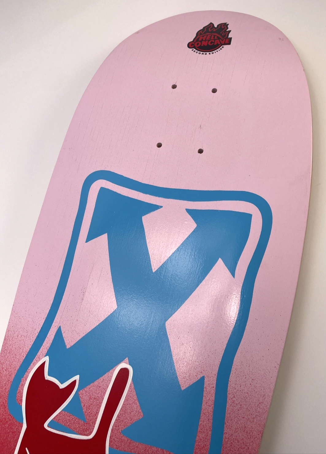 H-STREET Eddie El Gato Elguera Kitty Reissue Skateboard 80s Wood Hell Concave