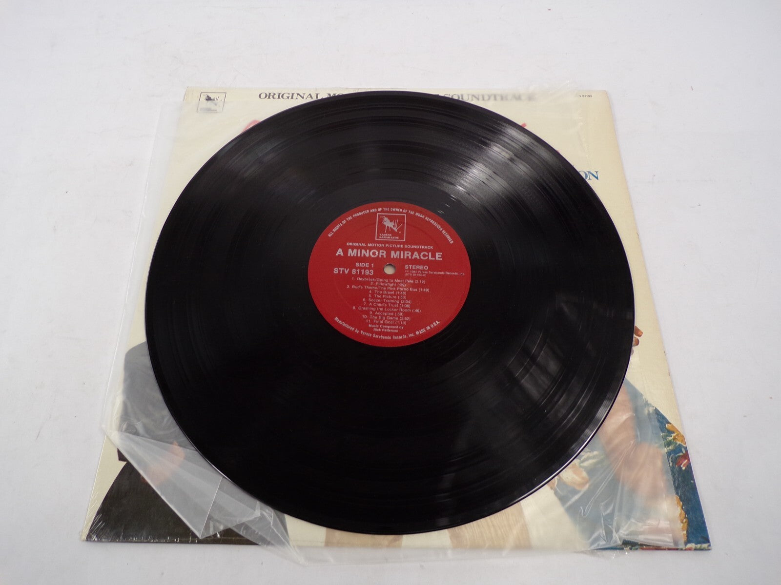 A Minor Miracle Composed and Conducted by Rick Patterson Vinyl Records