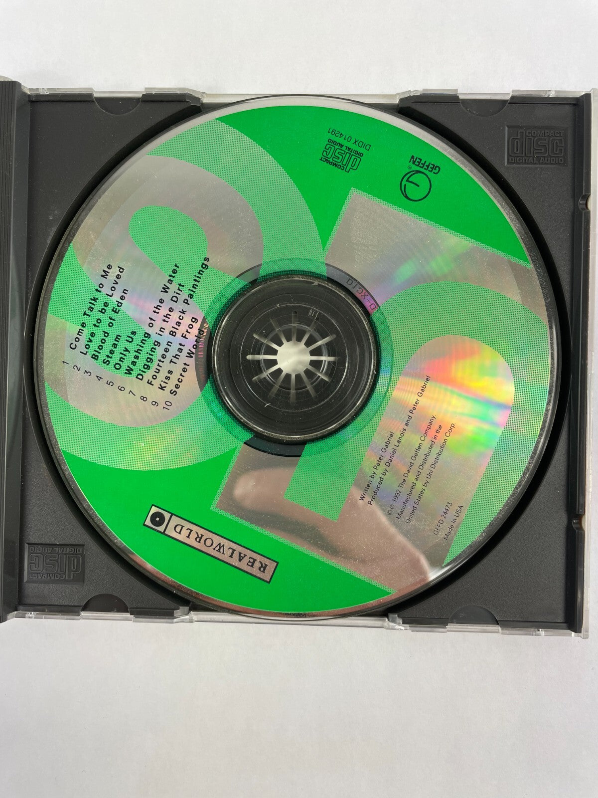 Peter Gabriel Come Talk To Me Love To Be Loved Blood Of Eden Steam Only Us CD#72