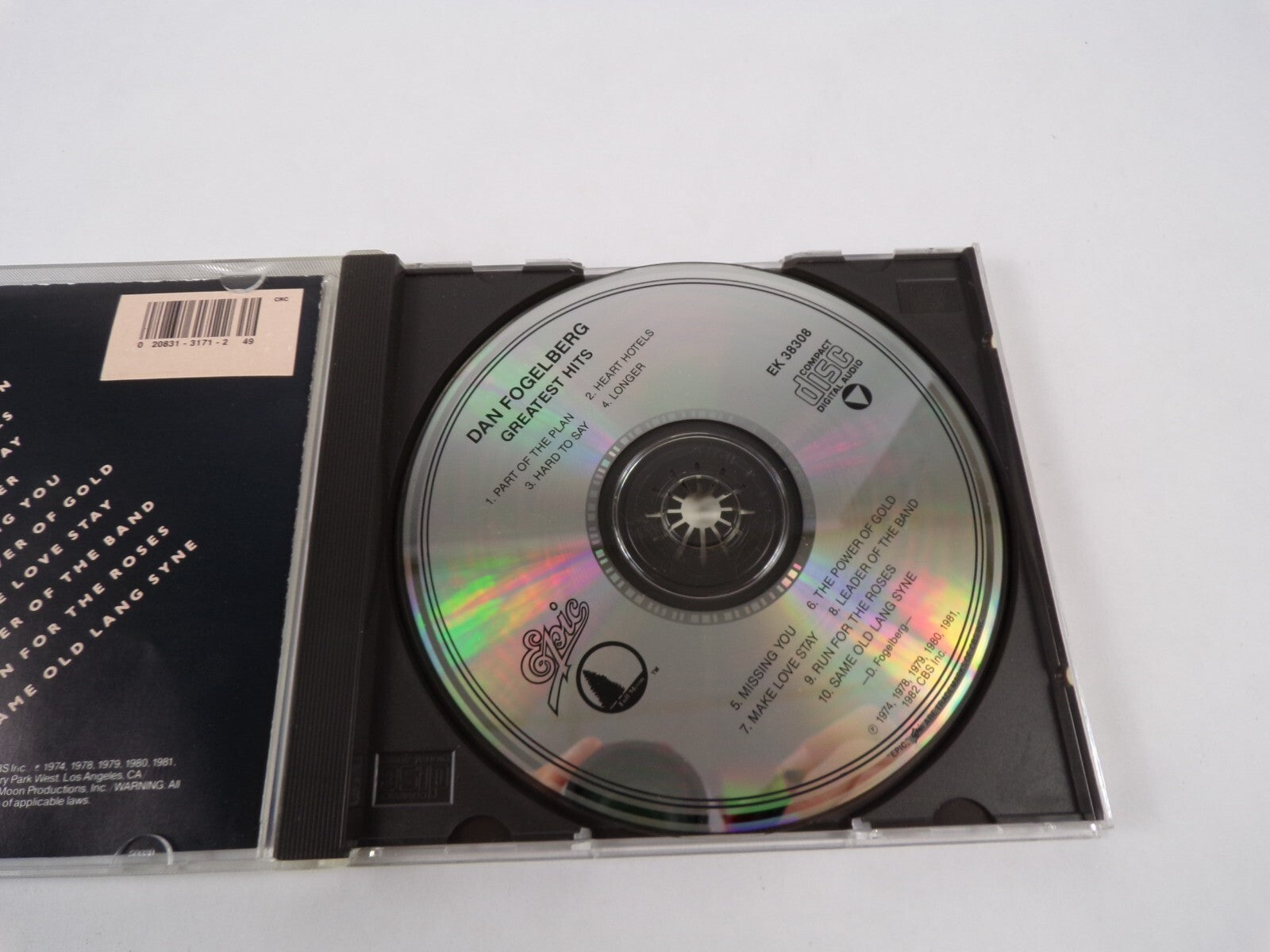 Dantogellery Compact Disc Digital Audio Digitally Mastered Analog RecordingCD#12