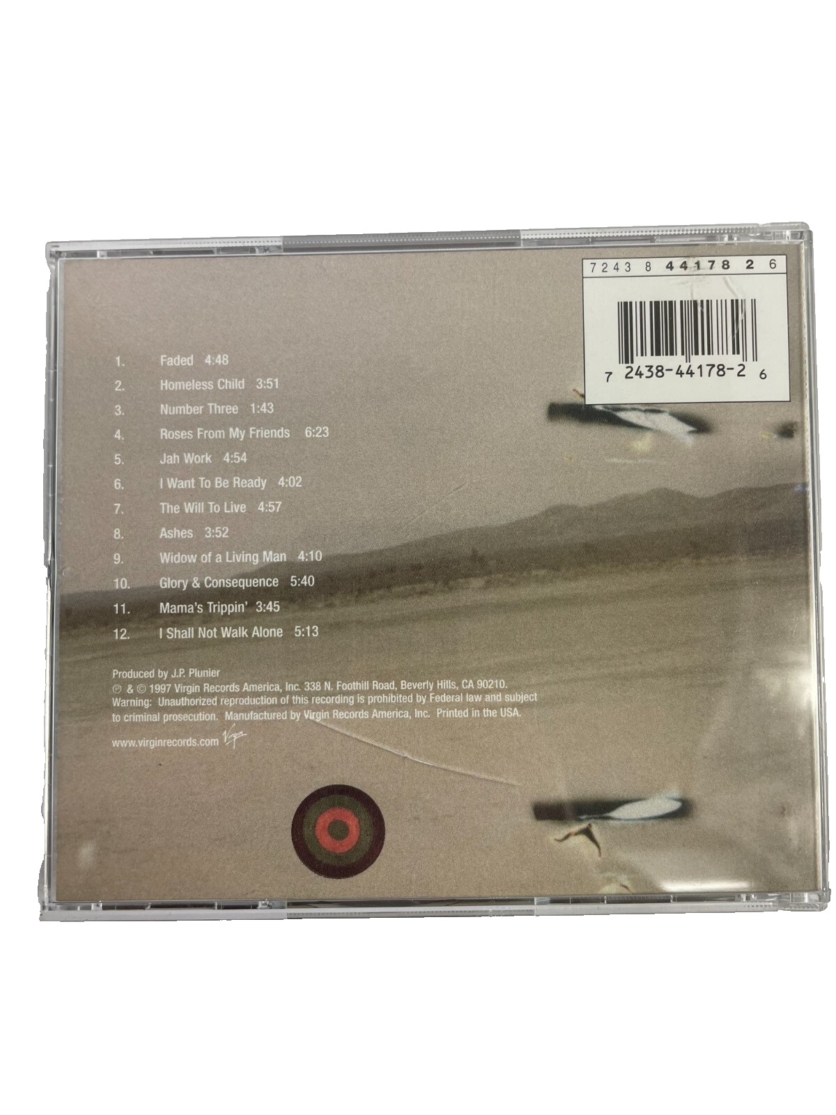 Ben Harper Faded Homeless Child Number Three Roses From My Friends JahWork CD#37