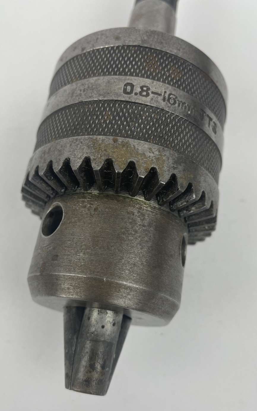 OEM Jacobs JT3 Heavy Duty Drill Chuck   0.8 - 16mm Capacity - VGC
