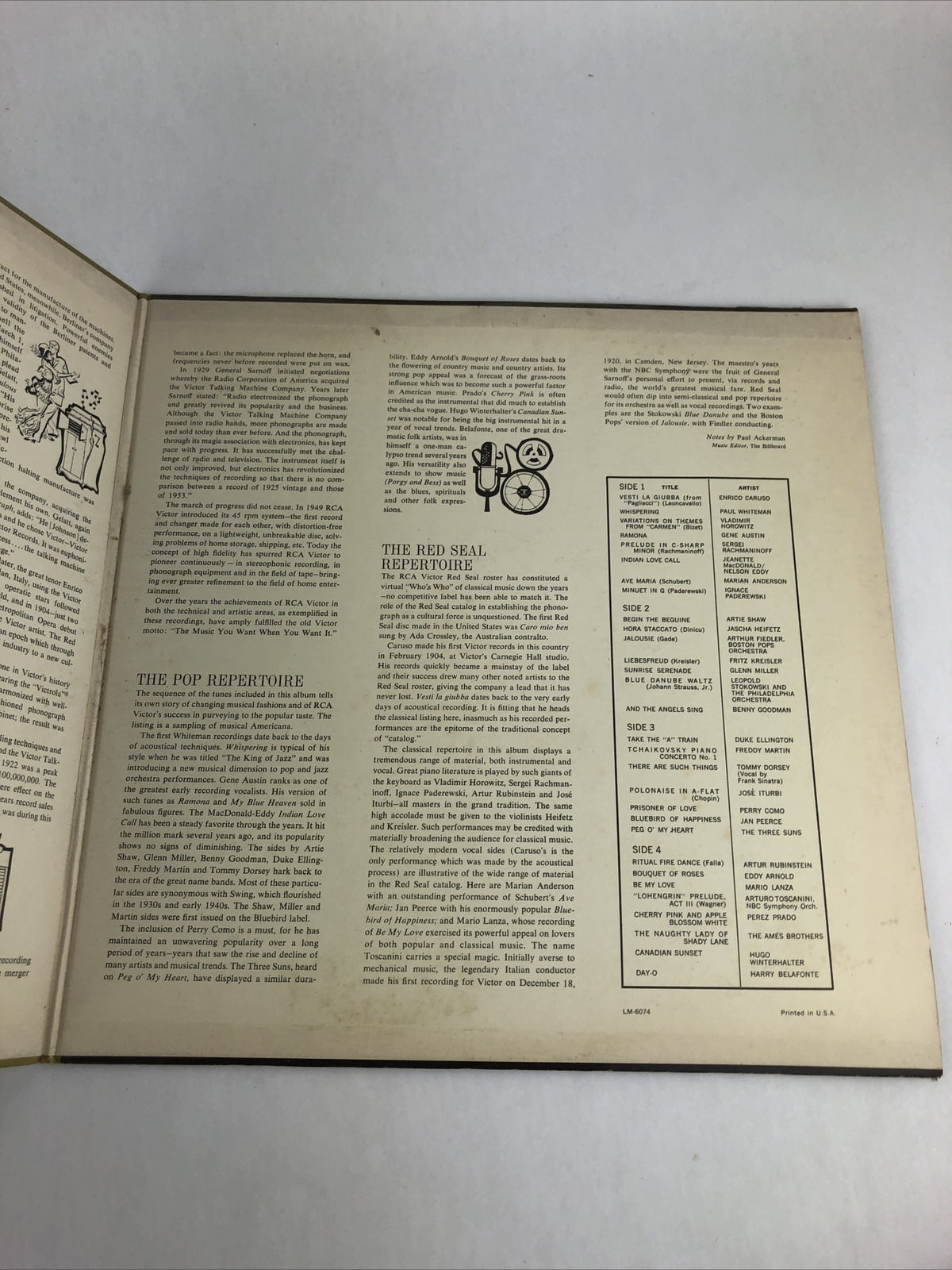 RCA/Victor LM-6074 Various Artists - 60 Years Of Music America Loves Best 1959