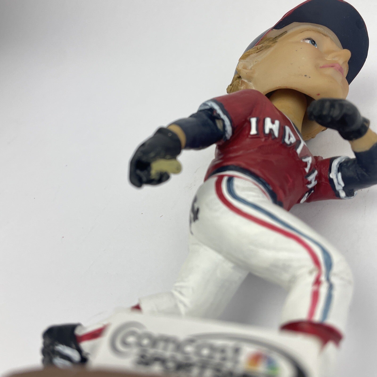 Cleveland Indians Guardians SF Giants Duane Kuiper Bobblehead Signed Broken Bat