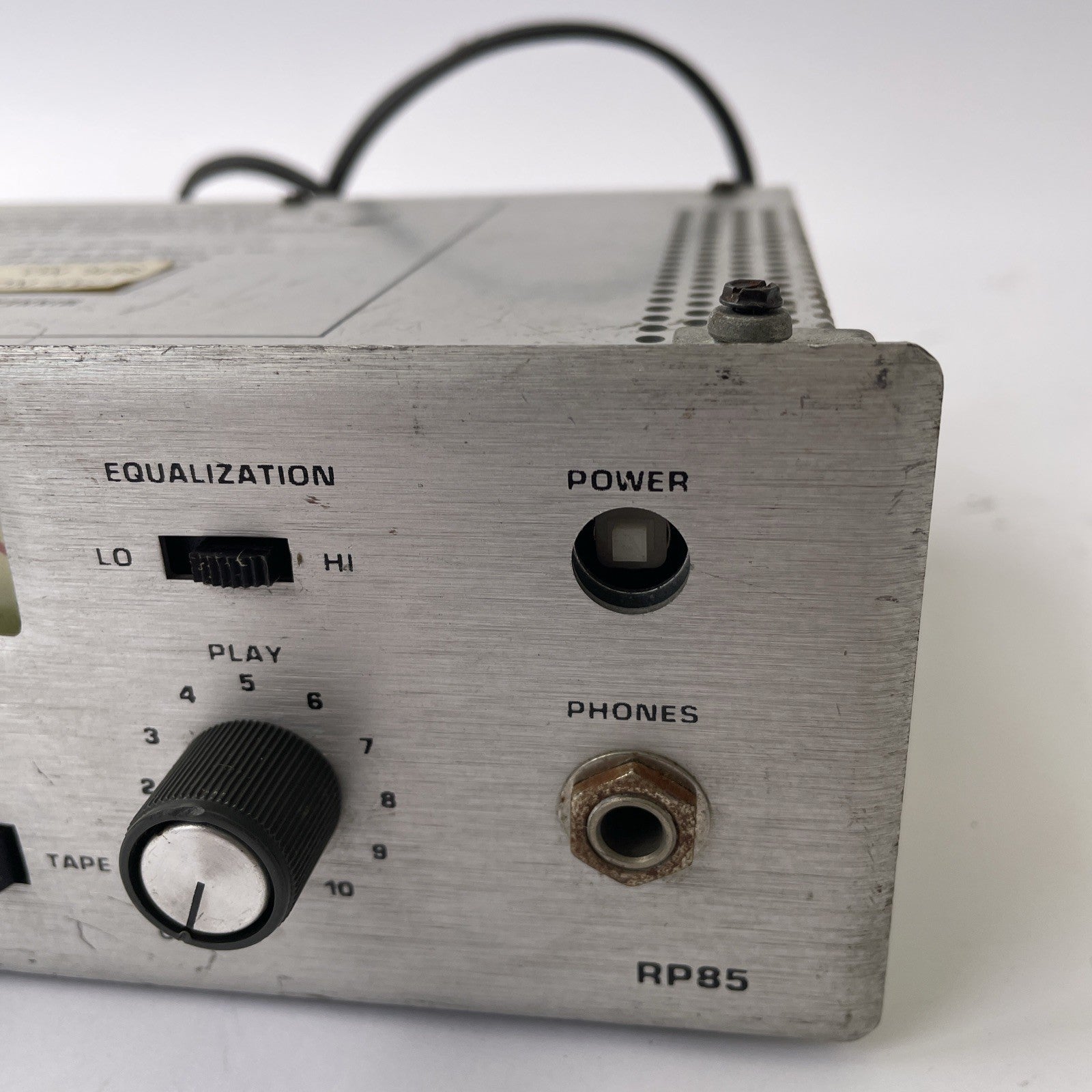 TELEX RP-85 Record / Play Amplifier  105/130 VAC 50 - 60 Hz Made in the U.S.A.