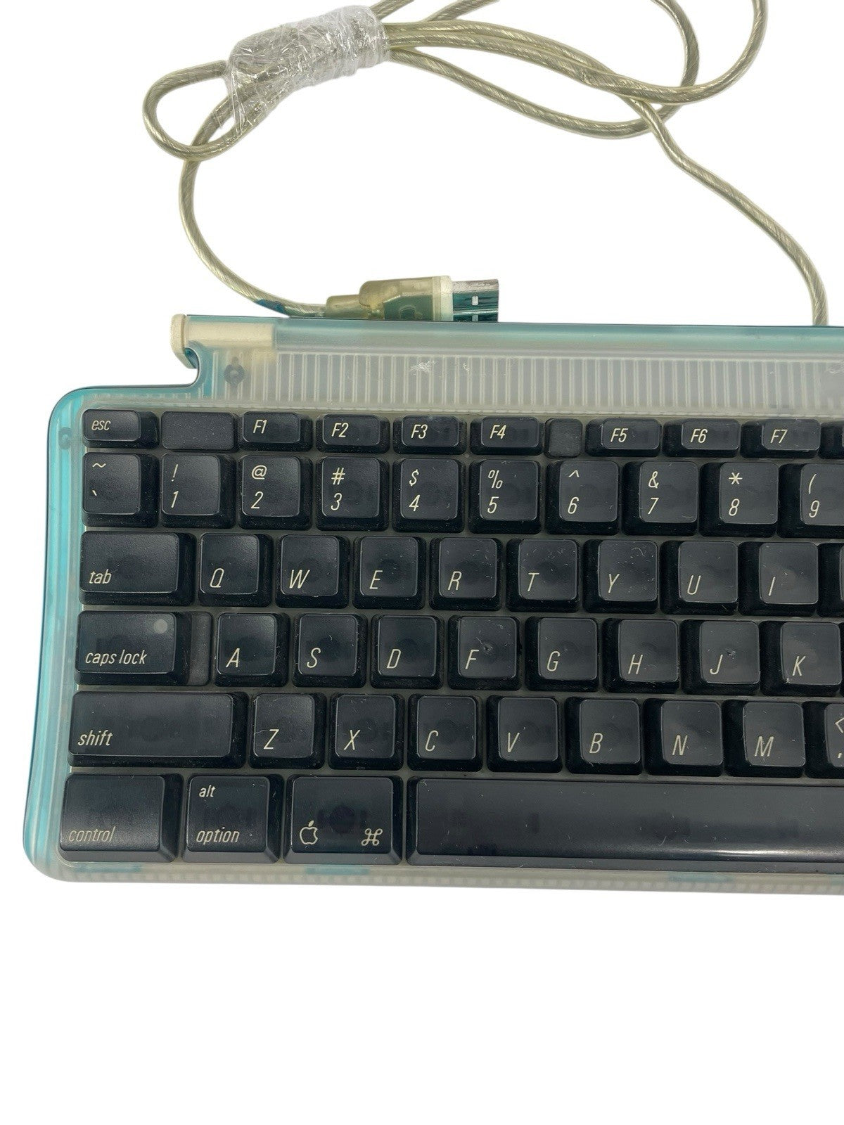 Apple iMac G3 Bondi Blue USB Keyboard 1998 WORKS