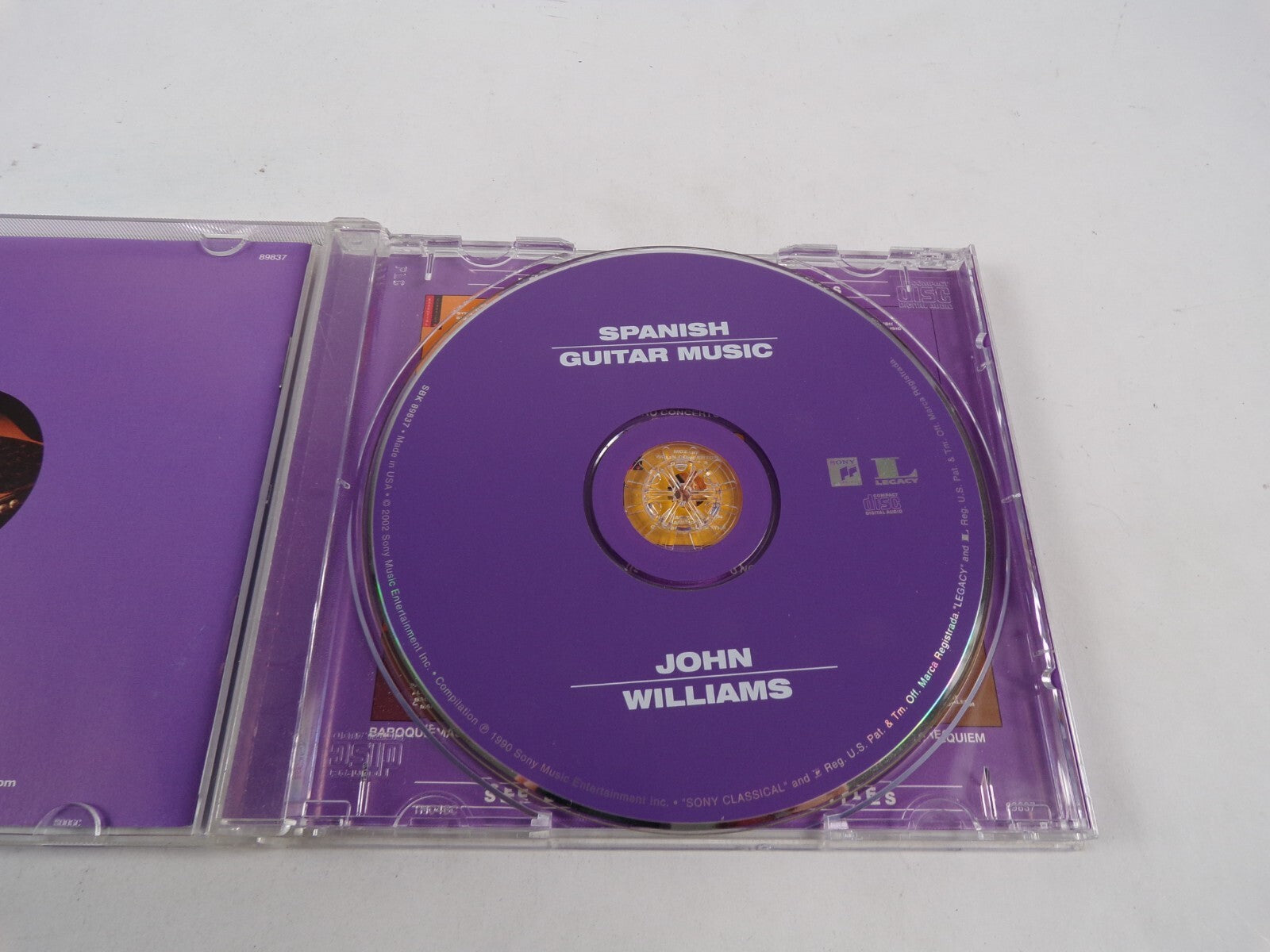 Spanish Guitar Music John Williams CD#44
