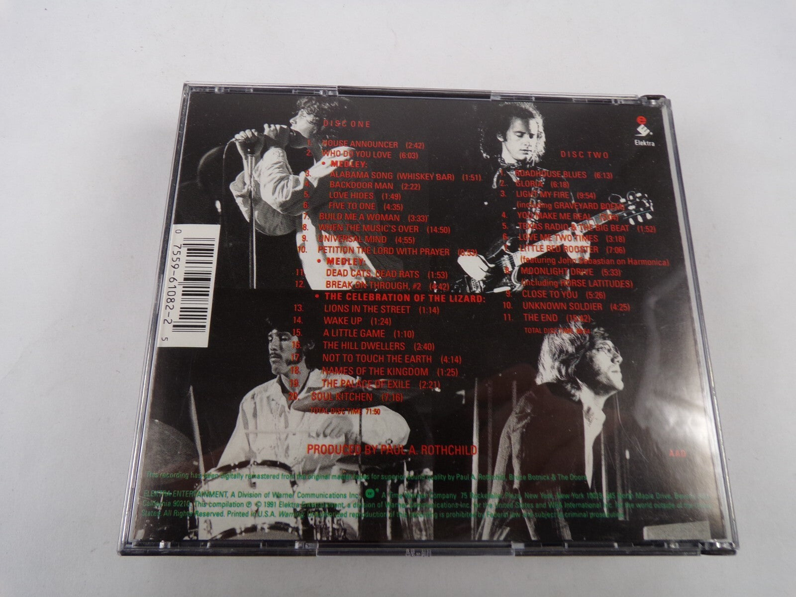 In Concert Doors House Announcer Who Do You Love Five To One Love Hides CD#35