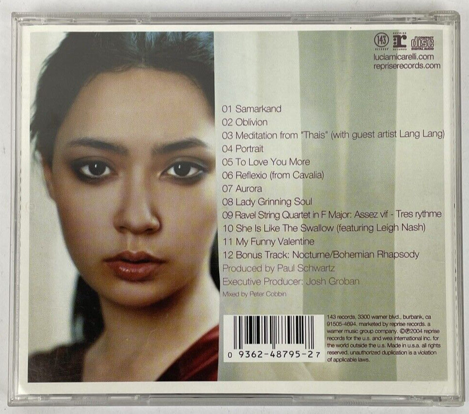 Lucia Micarelli Music From A Farther Room Digital Audio CD 2004 Reprise Records