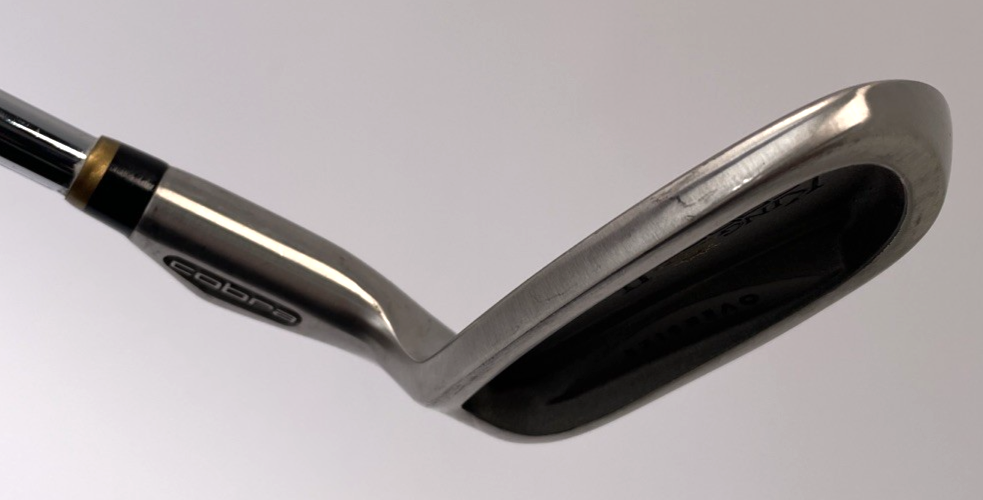 King Cobra II Oversize Tour Single 9 Iron Steel S Flex Bump Shaft RH Corded Grip