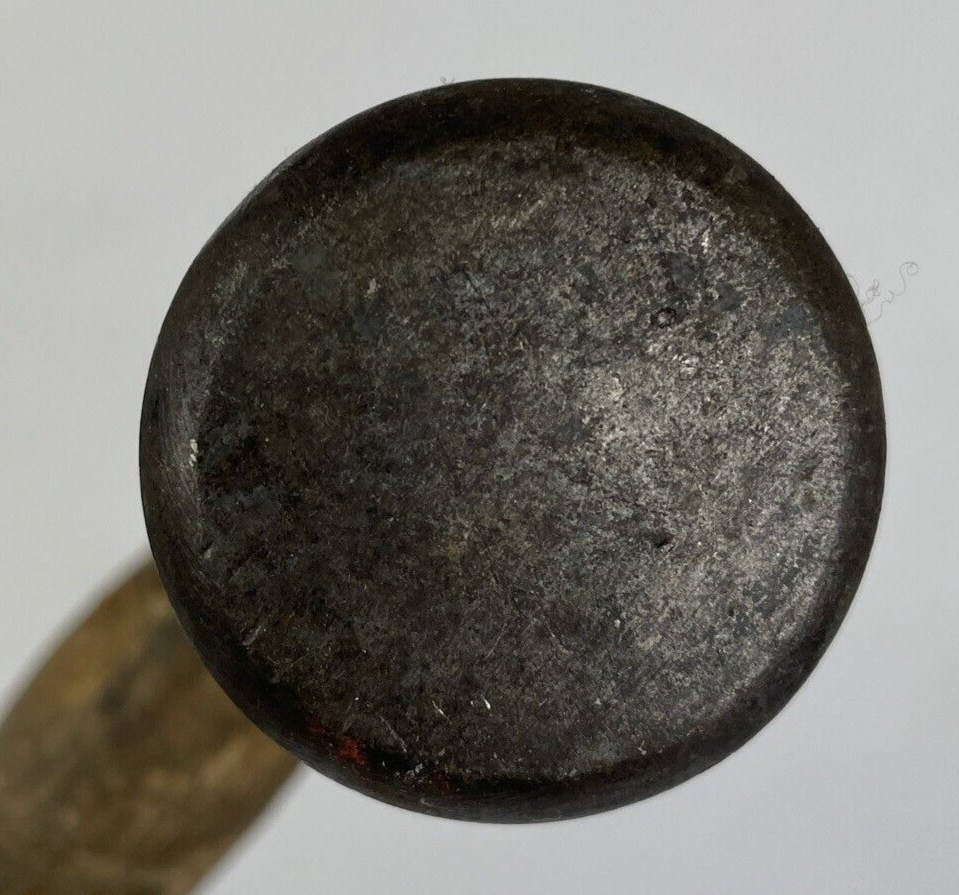Vintage 33 oz Ball Peen Hammer On Original Hickory 15” Wood Handle