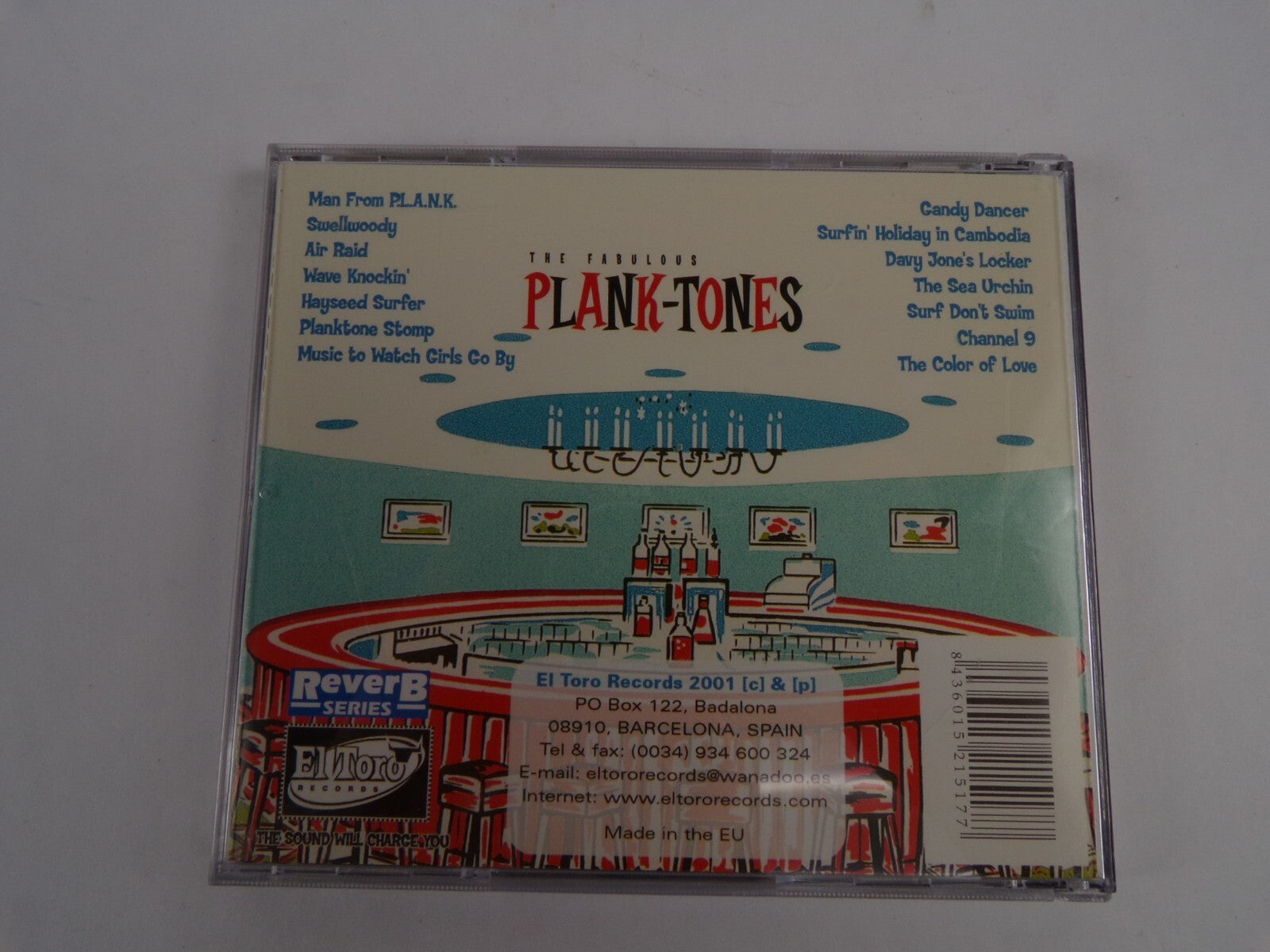 The Fabulous Plank-Tones Surfin! At The Savbao Air Raid SwellWoody CD#41
