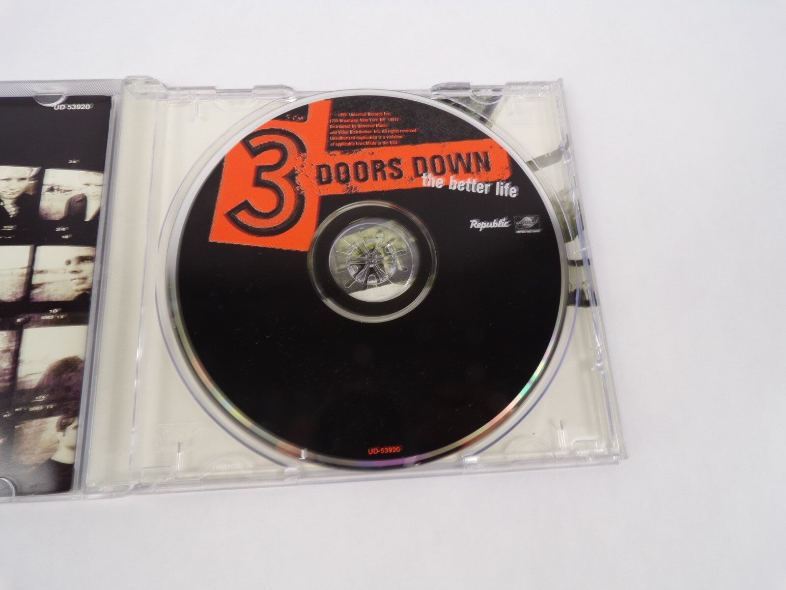 The Get Btter Lite 3 Doors Down Kryptonite Loser Duck And Run Not Enough CD#63