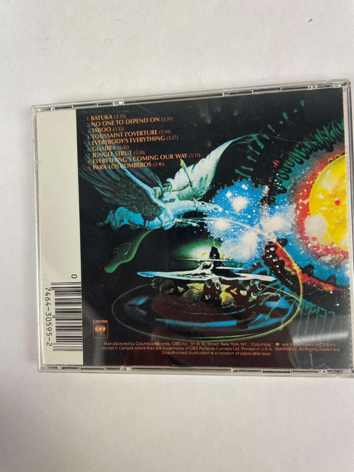 Santana Toussain't Loverture CD #5