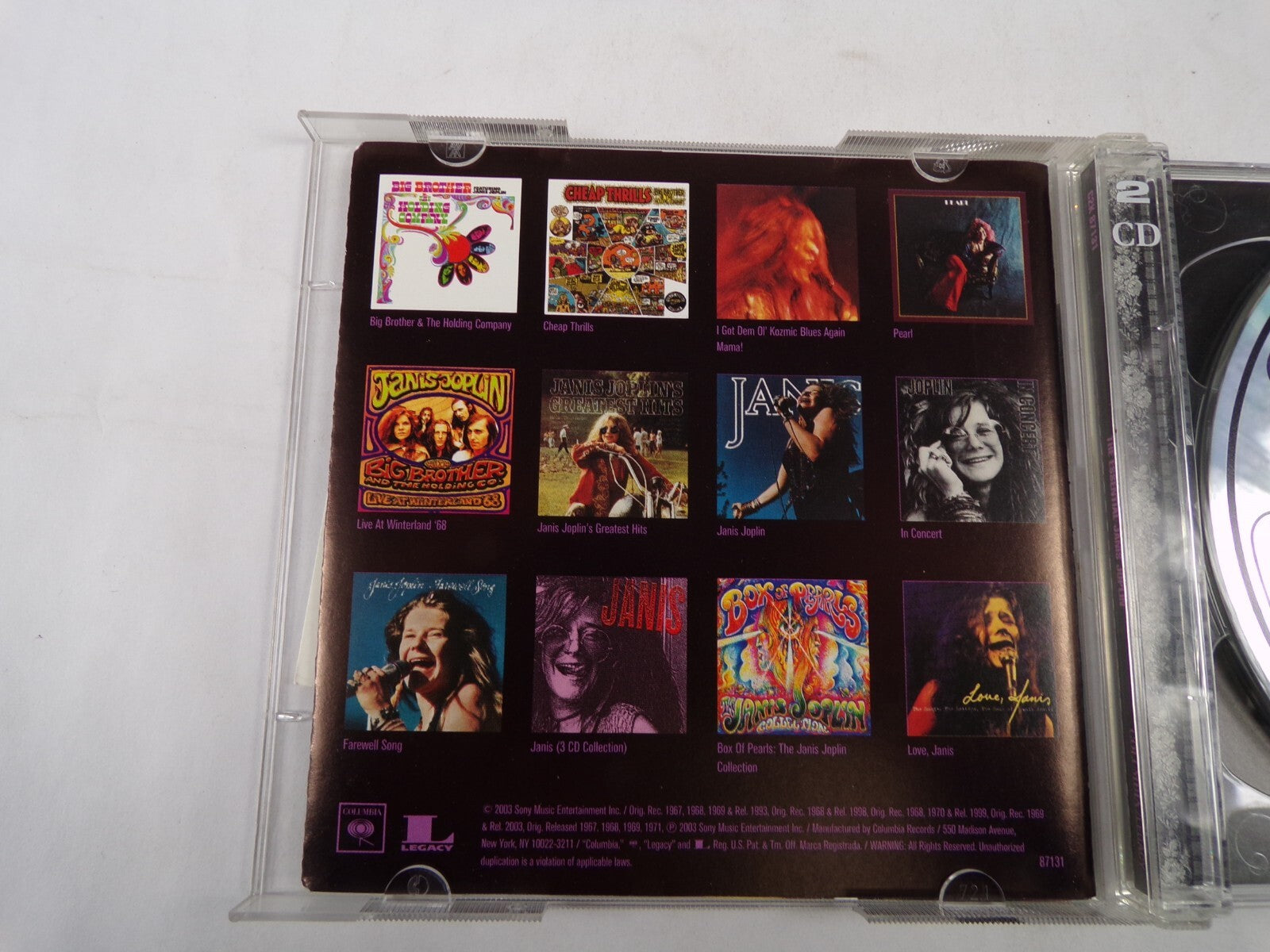 The Essential Janis Joplin Janis Down On Me Coo Coo Women Is Losers CD#57