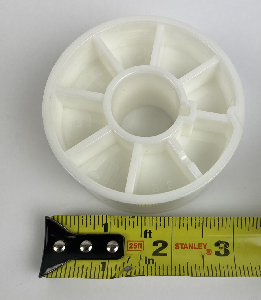 Lot of 10 Hollywood Universal Studios 35mm 3" Diameter Film Core Take-Up Spool