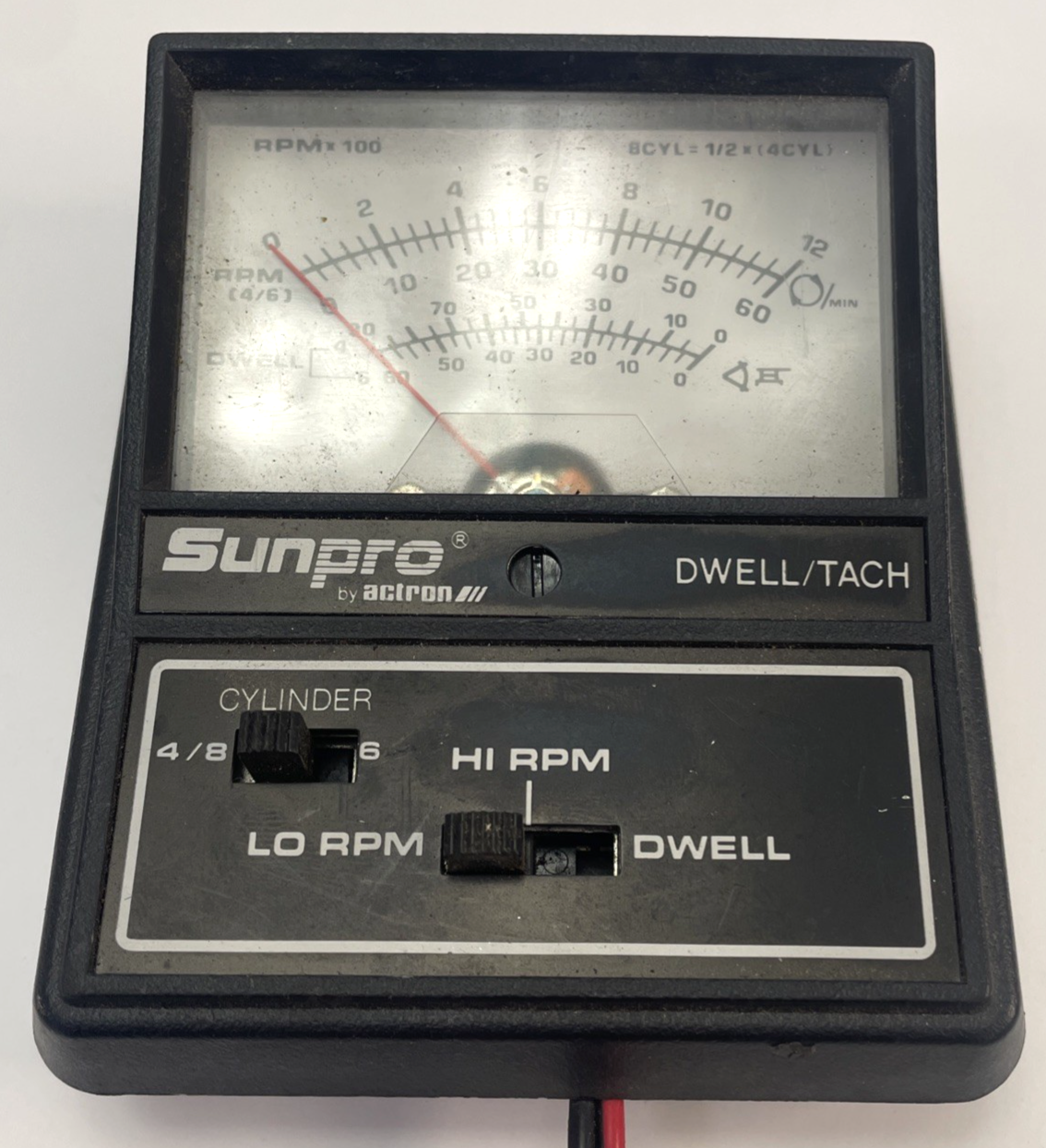 Sunpro CP7603 Dwell / Tach Diagnostic Meter by Actron