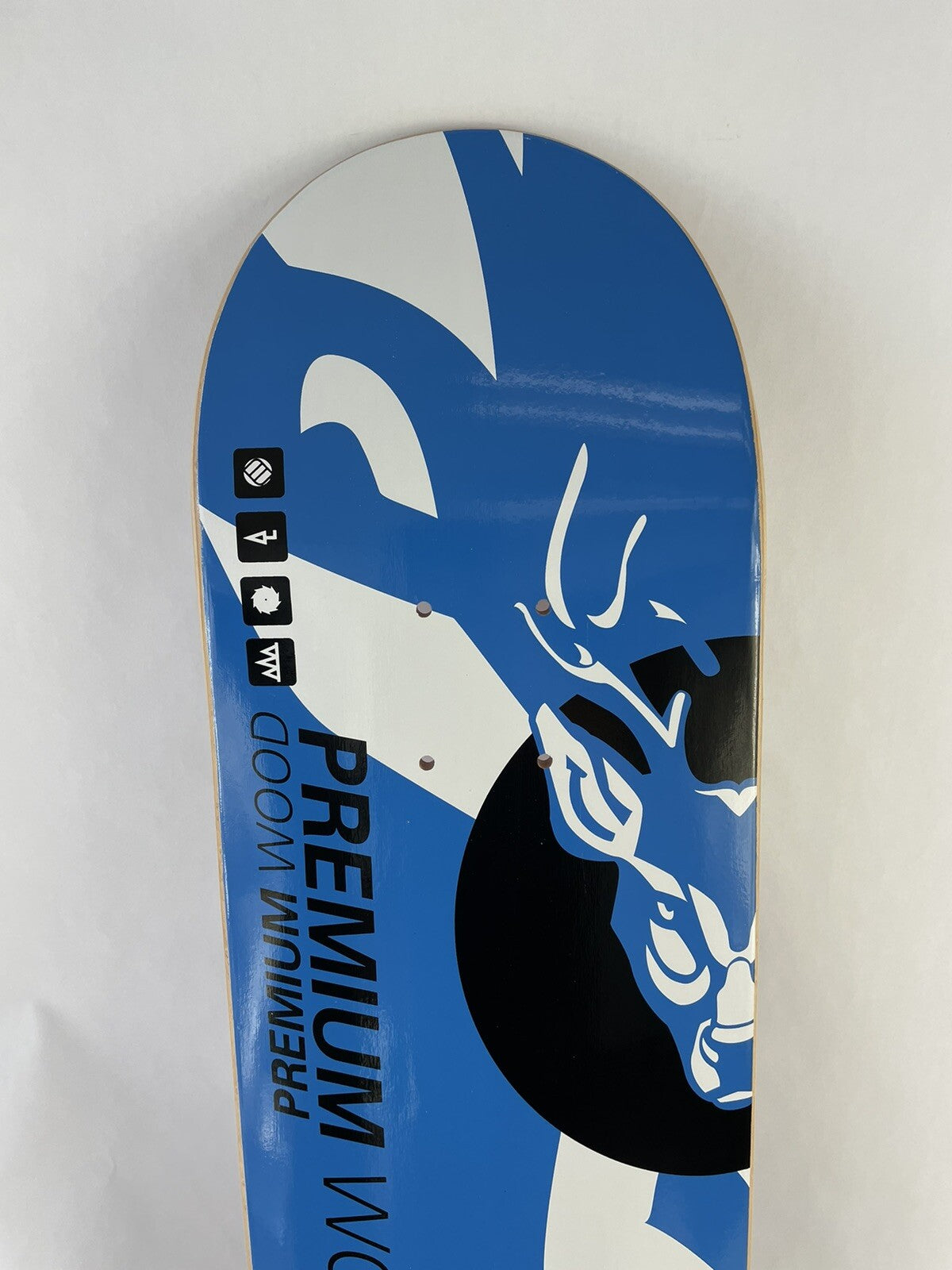 2002- Premium Wood Skateboard Team Deck Vintage Ram - Collectible 7.75 C1