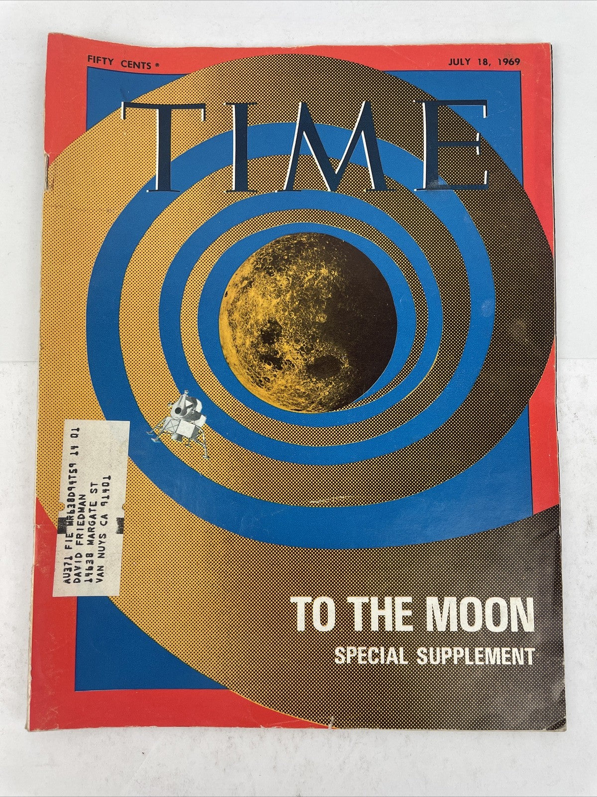 Time Magazine July 18 1969 To The Moon Special Supplement A New World Apollo 11