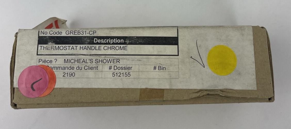 Vola NR52-16 Thermostatic Handle Temperature Control Chrome