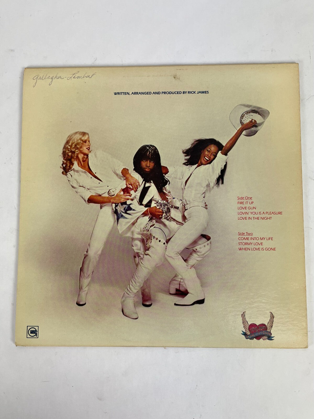 Fire it Up Rick James Vinyl Record