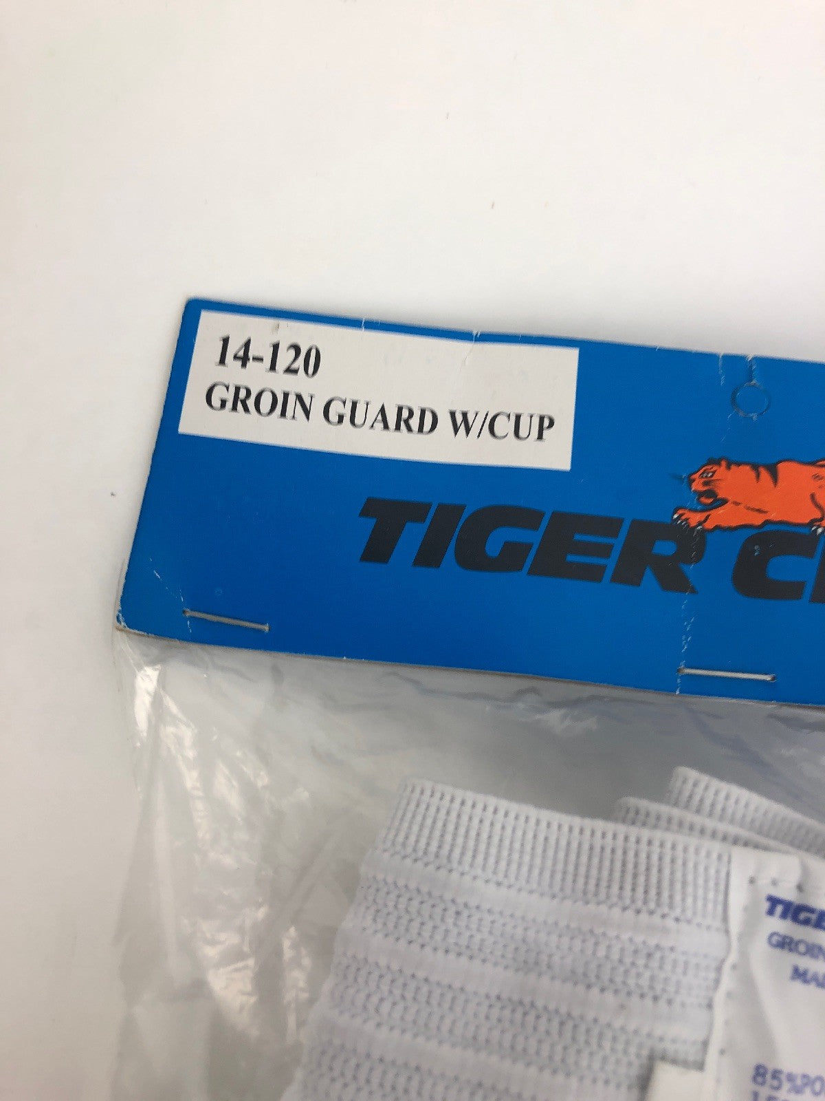 Tiger Claw boxing groin guard protector 14-120 small white for combat sports training