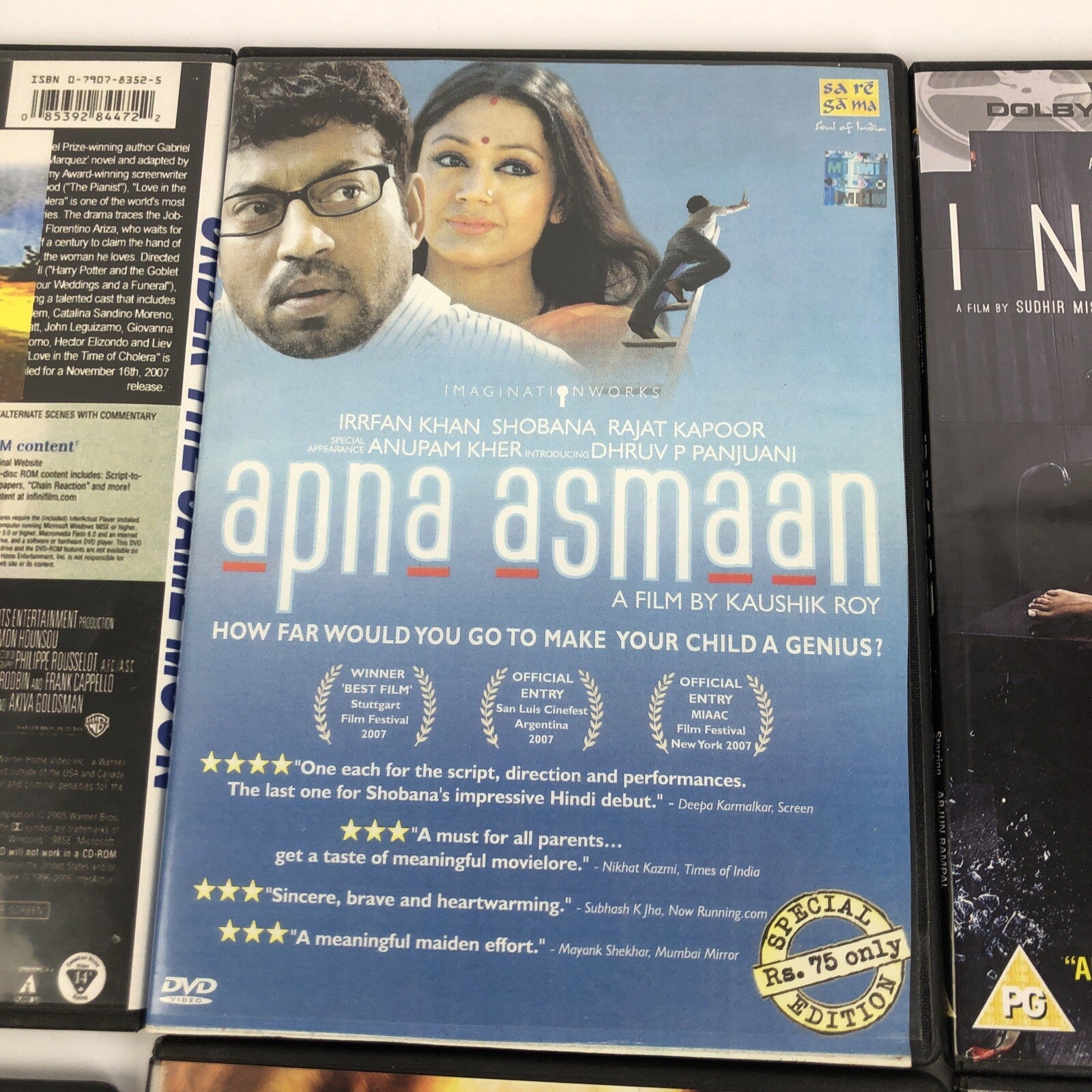 6 x Bollywood DVD Lot TALAASH INKAAR opna asmaan My Name is Khan RAB NE BANA DI+