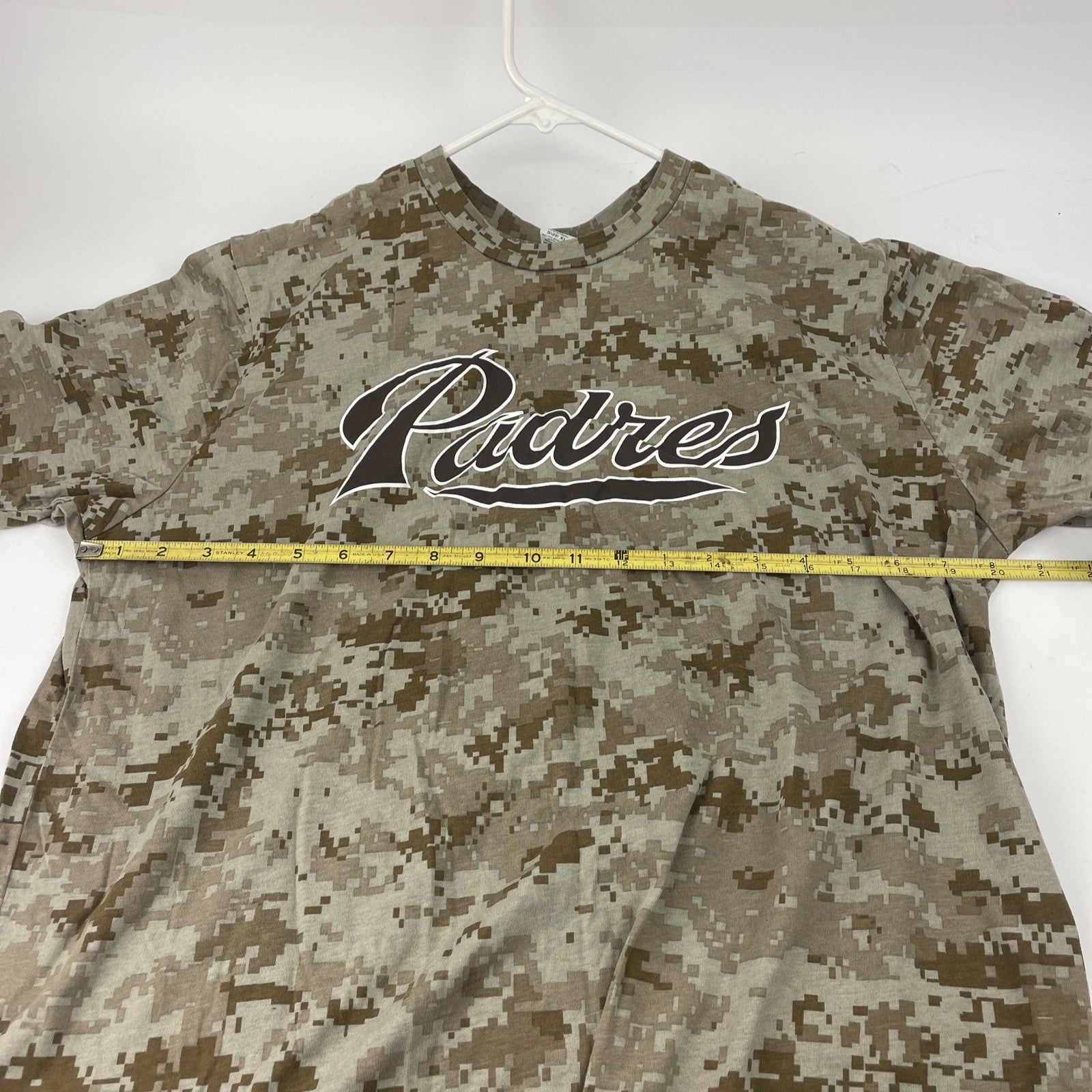 San Diego Padres Digi Camouflage Shirt JC Star Jerry Coleman Size XL SGA Camo