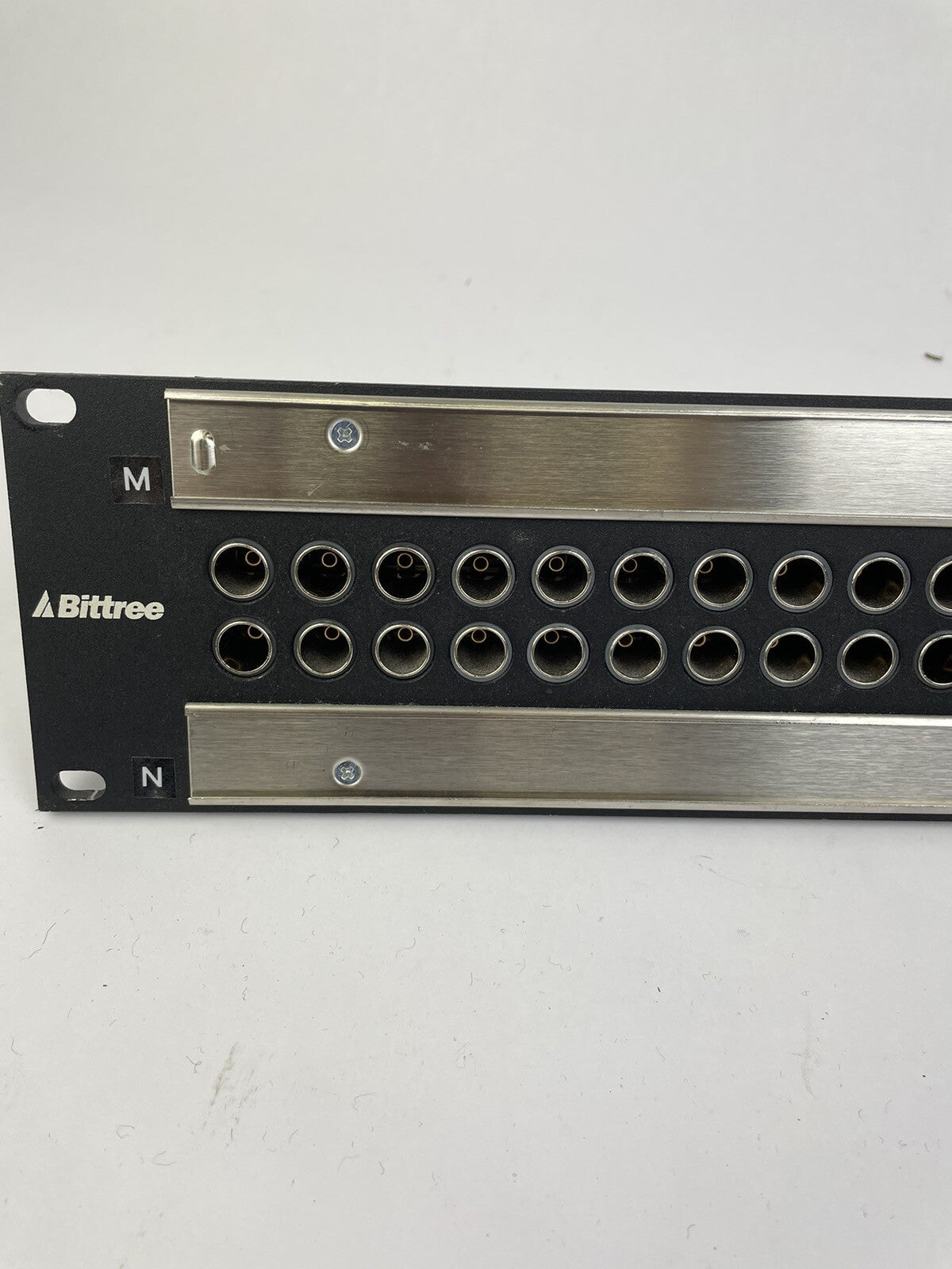 Bittree Audio Patchbay B52T 2x26 2RU with J214W Jacks Normalling Terminating
