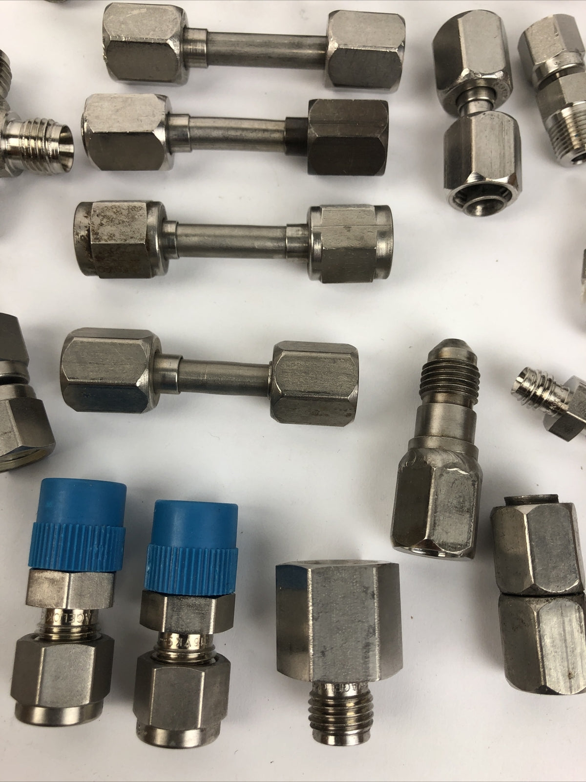 Mixed Lot of 24 Swagelok Parts 316 Stainless Steel Everything in Images Included