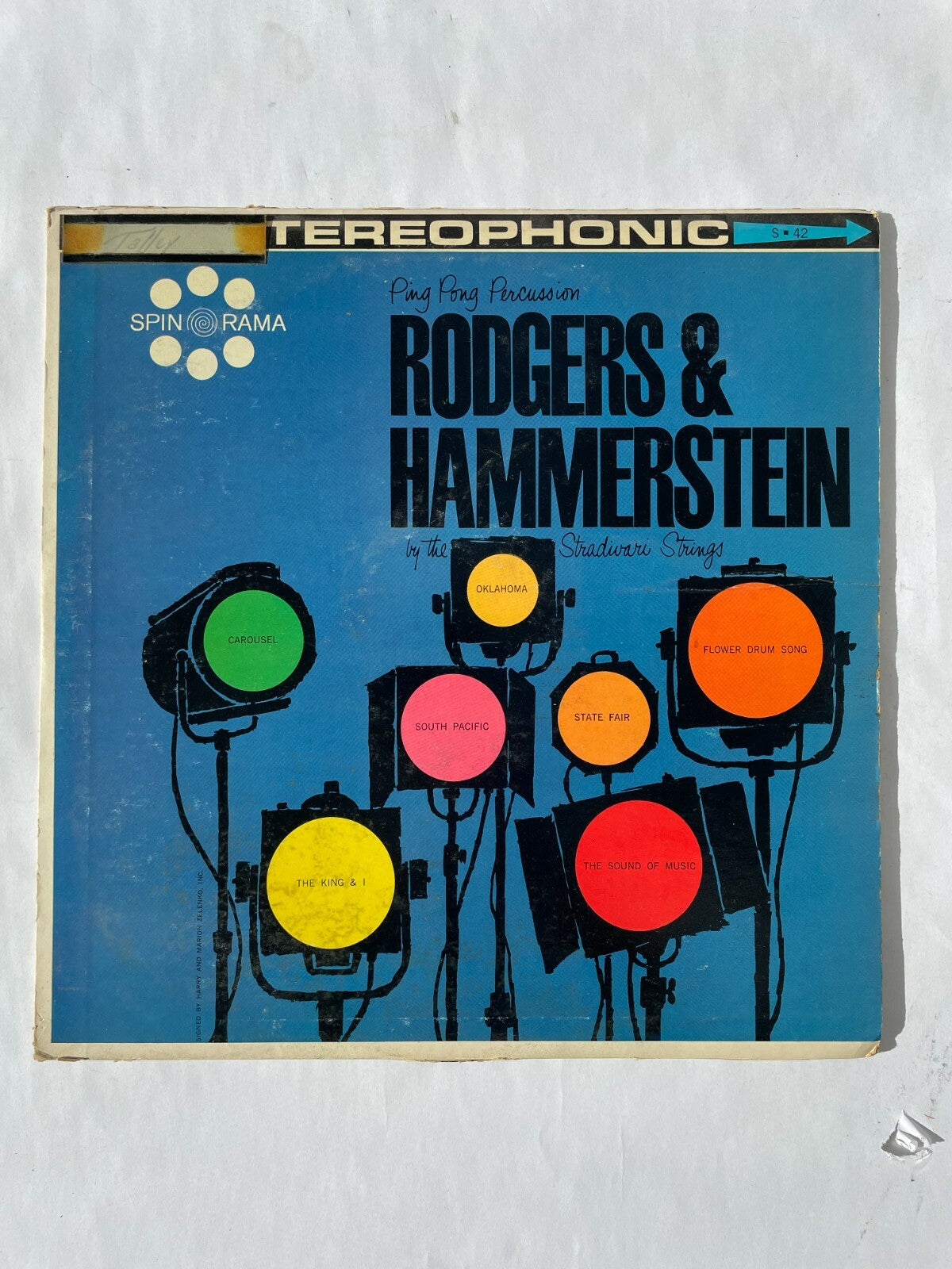 Rodgers & Hammerstein Carousel Oklahoma State Fair The King & I Vinyl Record Q10