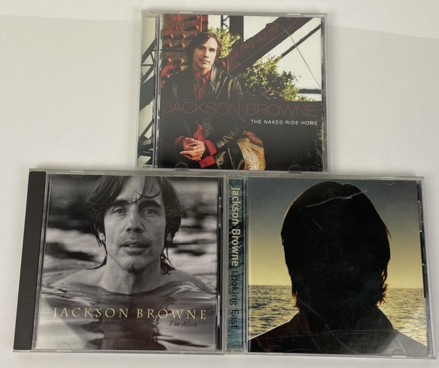 Jackson Browne - 3 CD Lot - I'm Alive - Looking East - The Naked Ride Home - CB