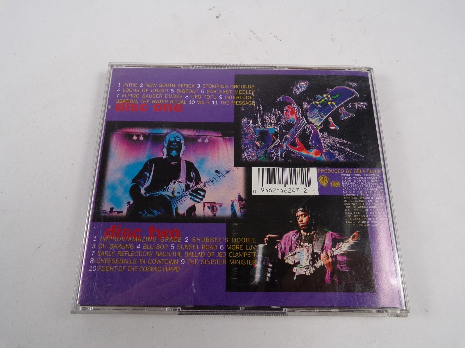 Bela Fleck and The Fleck Tones Love Art Lochs Of Dread Bigfoot Ufo Tofu CD#48