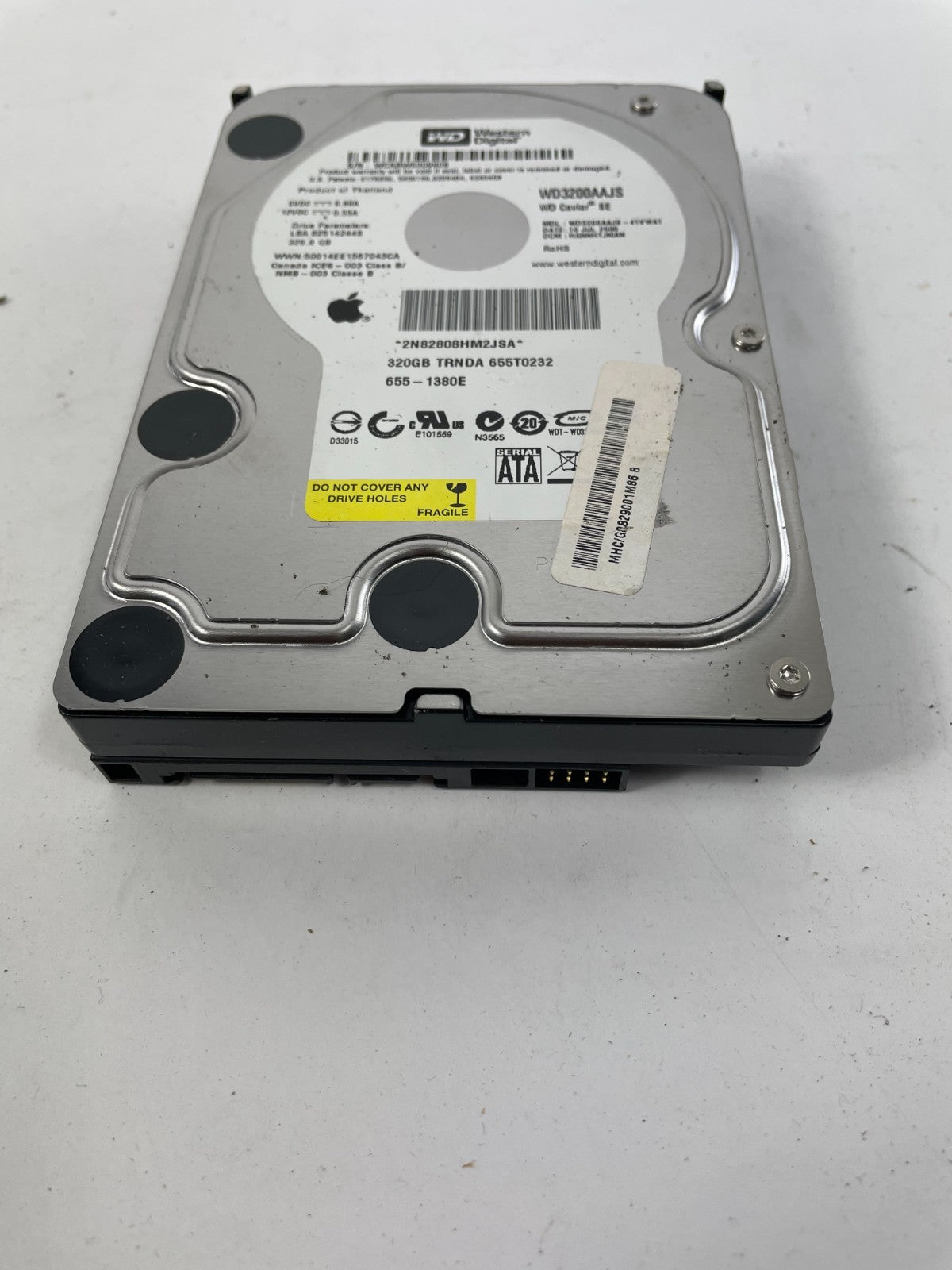 Western Digital WD3200AAJS 7,200 RPM SATA 320 GB Internal Hard Drive Cache8 MB