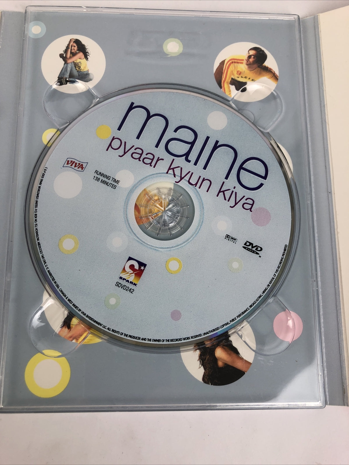 RARE Maine Pyaar Kyun Kiya - Salman Khan, Sushmita  Sen (DVD, 2005) Spark VGC