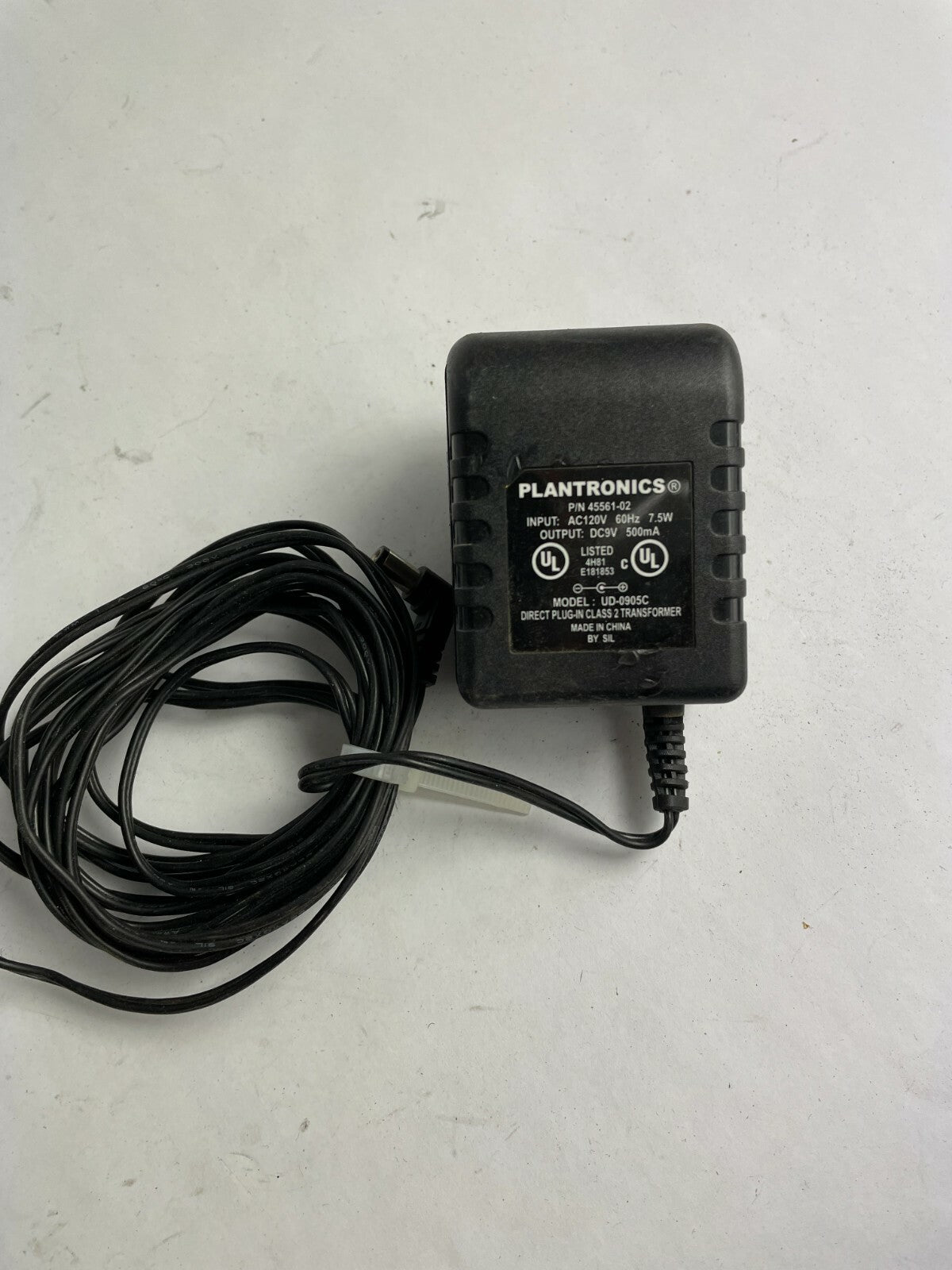 Genuine Plantronics Ac Adapter Output 9 V 0.5 A Power Supply Adapter A97