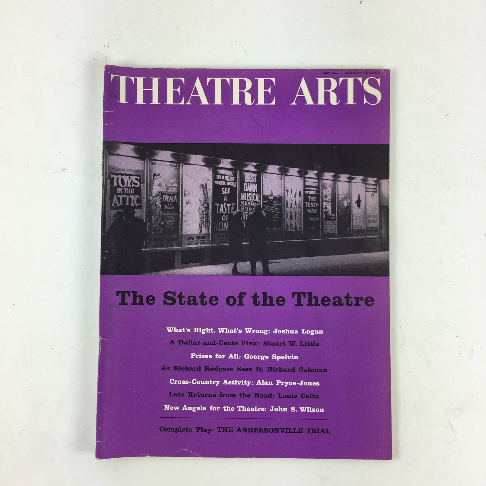 May 1961 Theatre Arts Magazine The States of the Theatre The Andersonville Trial