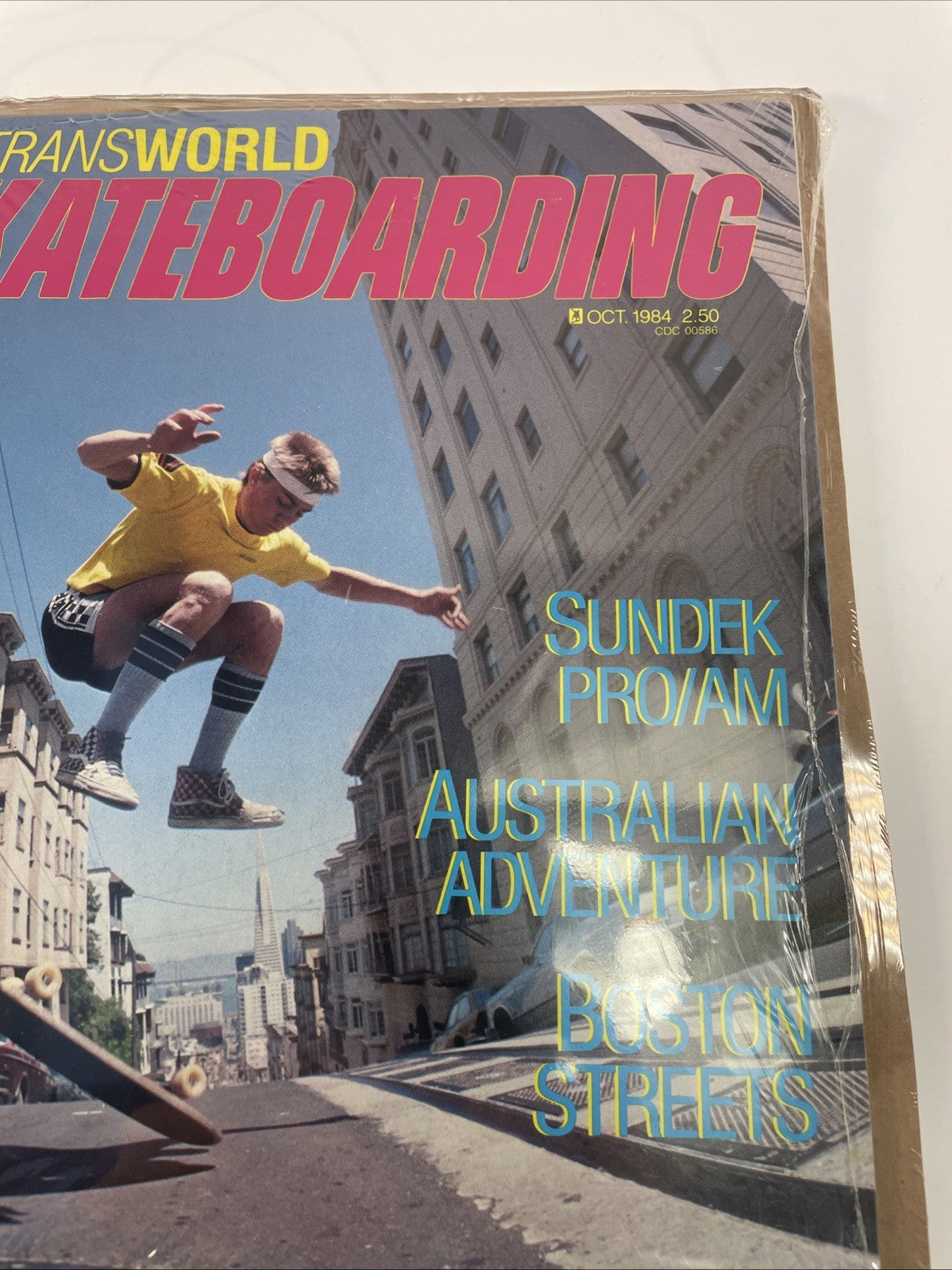 Transworld Skateboarding Magazine October 1984 Per Welinder Cover Jeff Phillips
