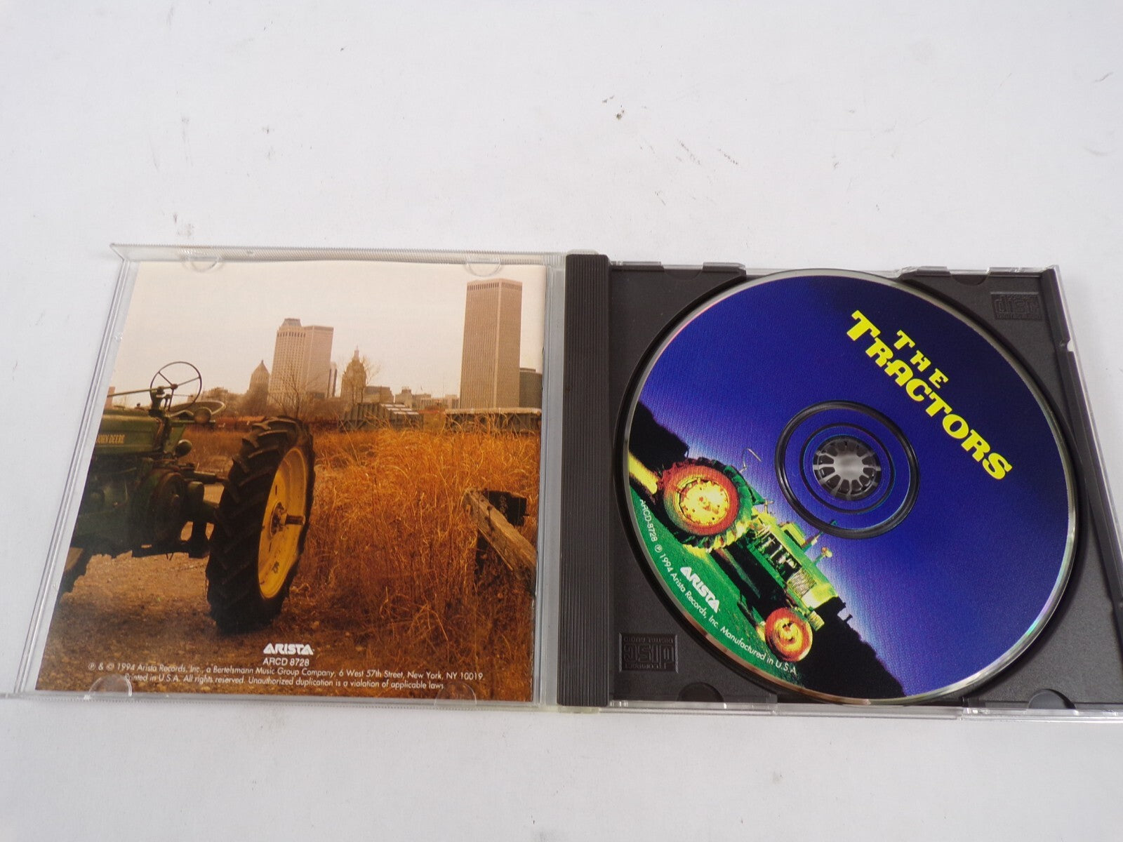 The Tractors The Tuls Shuffle Fallin Apart Thinty Days I've Had Enough The CD#39