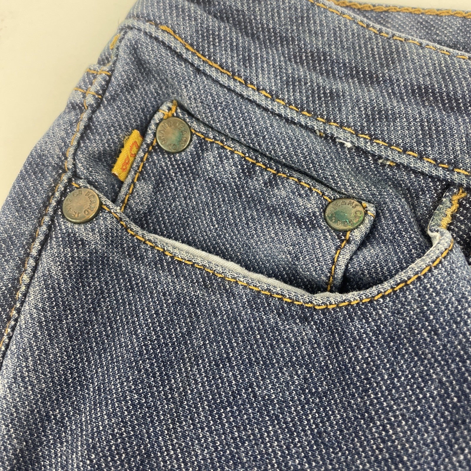 California Born Stretch Genuine Second Skin Denim Jeans 5 Pocket Design size 4